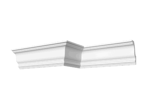 Гладкотянутый карниз ДС-КГ18, 140Hx90мм